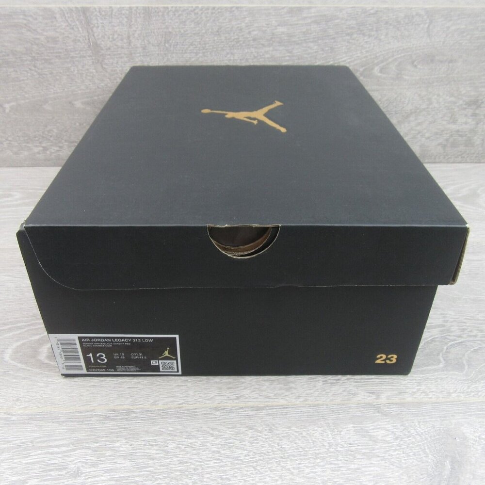 Air Jordan Legacy 312 Low Sneakers Men's Size 13 Black White Red NEW - Picture 14 of 15